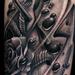 tattoo galleries/ - Anchor and Rose Black and Grey Brent Olson Art junkies Tattoo